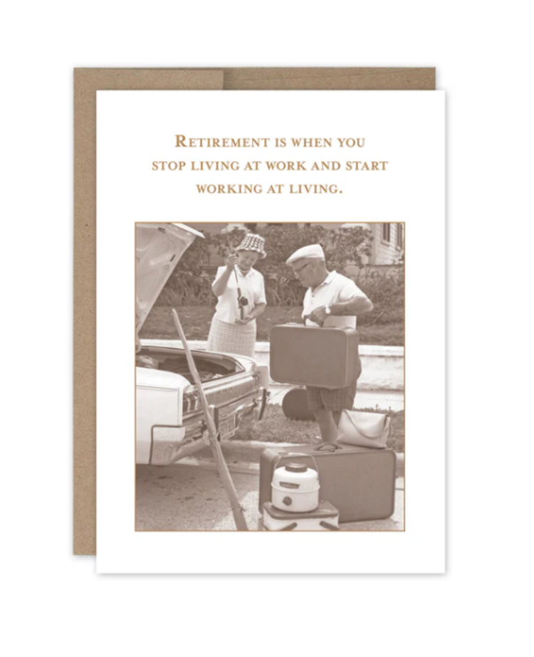 Start Working At Living Retirement Card
