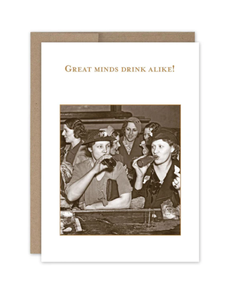 Great Minds Birthday Card
