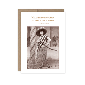 Well Behaved Birthday Card