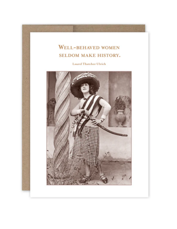 Well Behaved Birthday Card