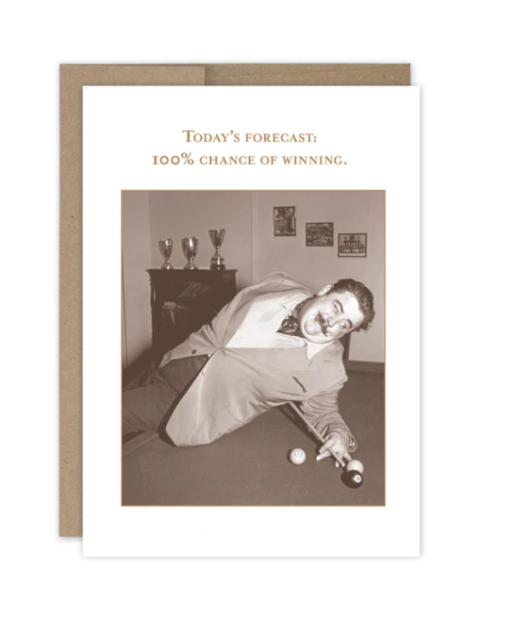 Today's Forecast Birthday Card