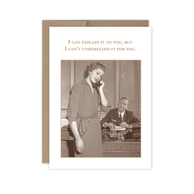 Explain It Birthday Card