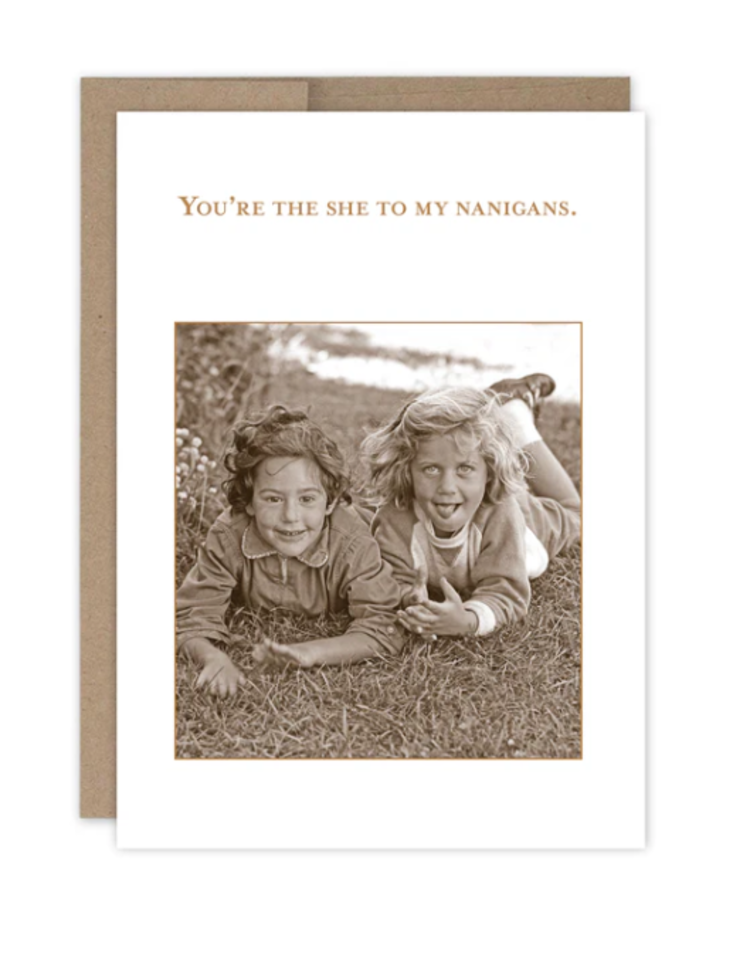 Shenanigans Birthday Card