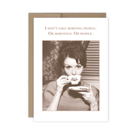 Morning Birthday Card