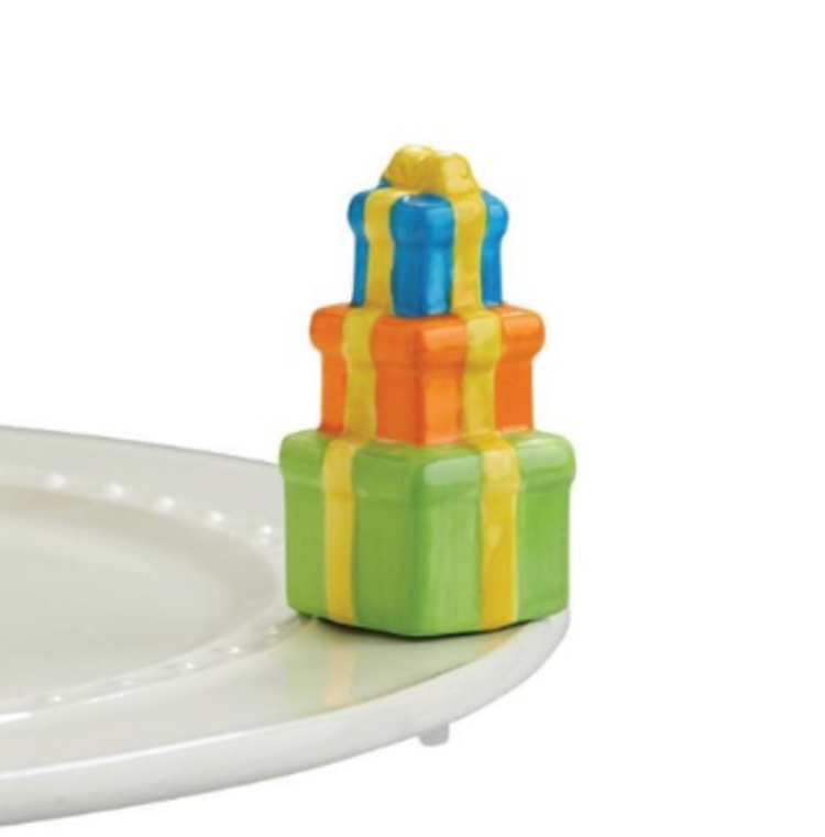 Nora Fleming Mini Stack Of Presents
