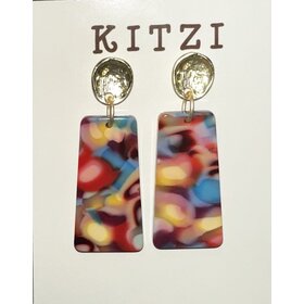 Gold Rectangle Acrylic