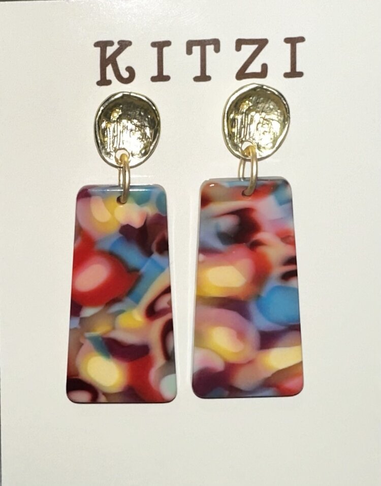 Gold Rectangle Acrylic