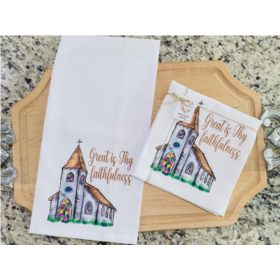 Great Is Thy Faithfulness Tea Towel