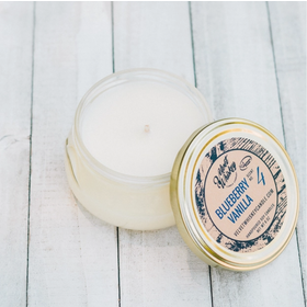 Blueberry Vanilla Candle 6oz