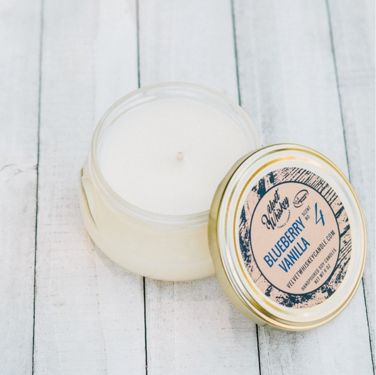Blueberry Vanilla Candle 6oz