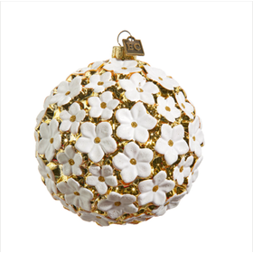 4in Blossom Ball Ornament