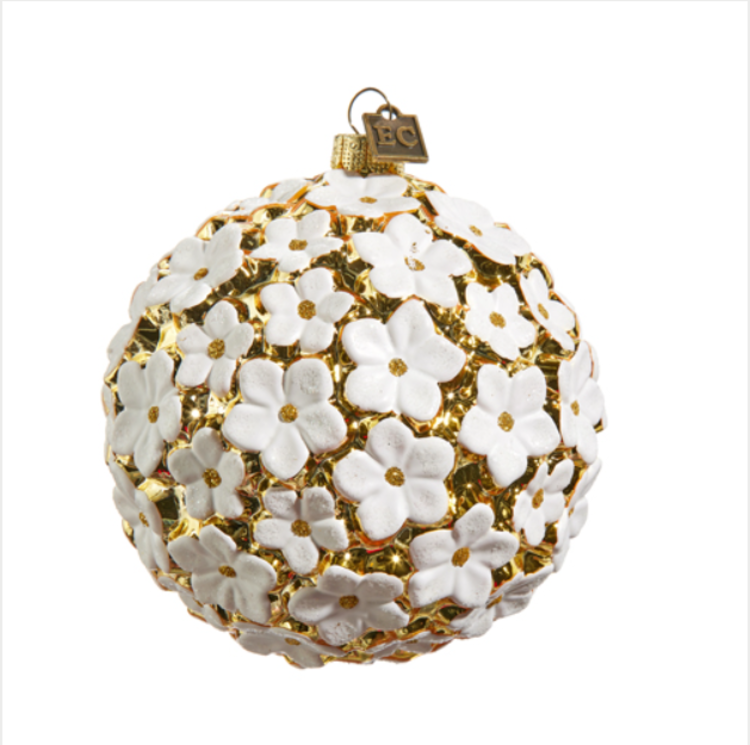 4in Blossom Ball Ornament
