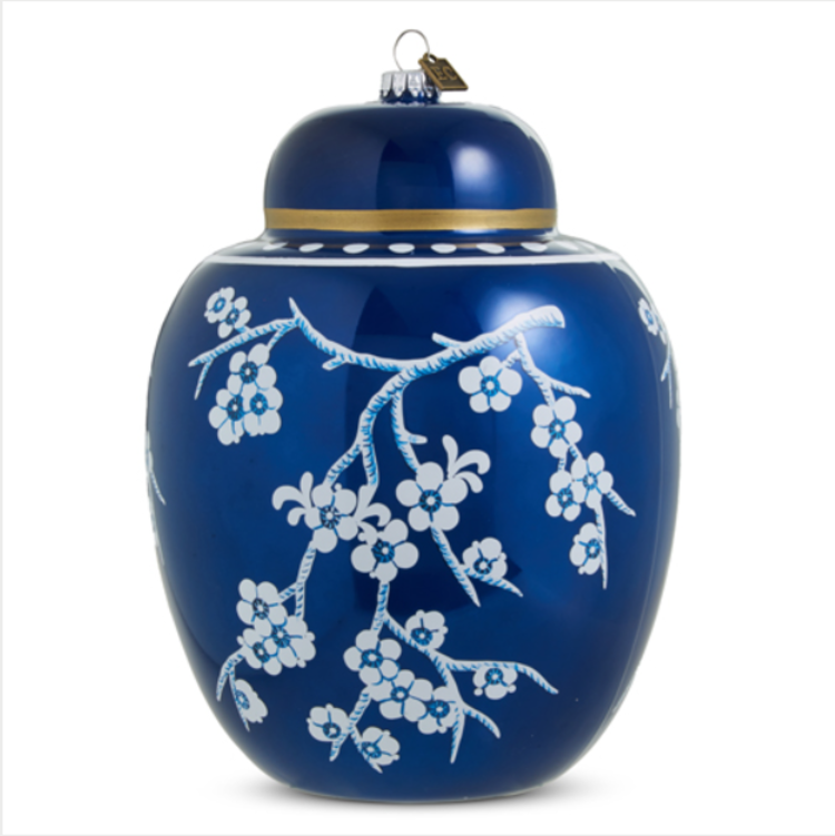 8in Ginger Jar Ornament