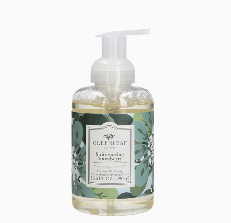 Shimmering Snowberry Foaming Soap