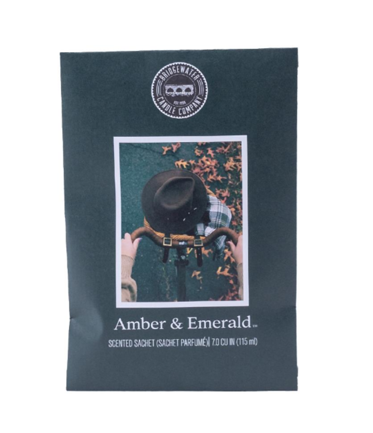 Amber & Emerald Sachet
