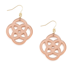 Clover Earring Beige