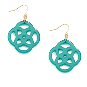 Clover Earring Teal