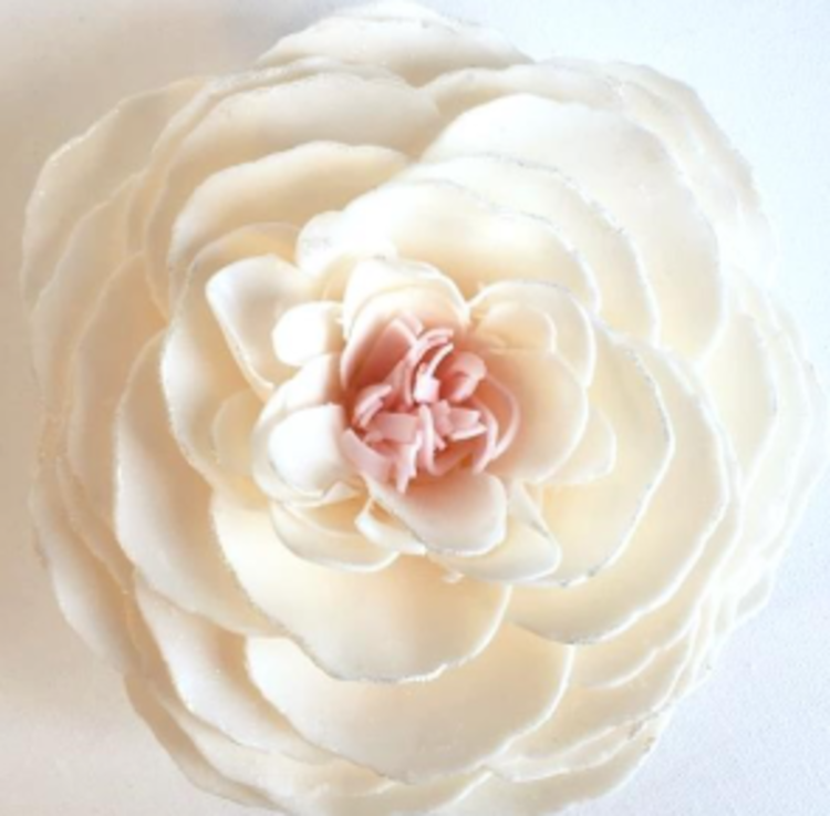 Butterfly Kisses Soap Flower