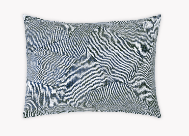 Burnett Standard Sham 21 x 27 Navy