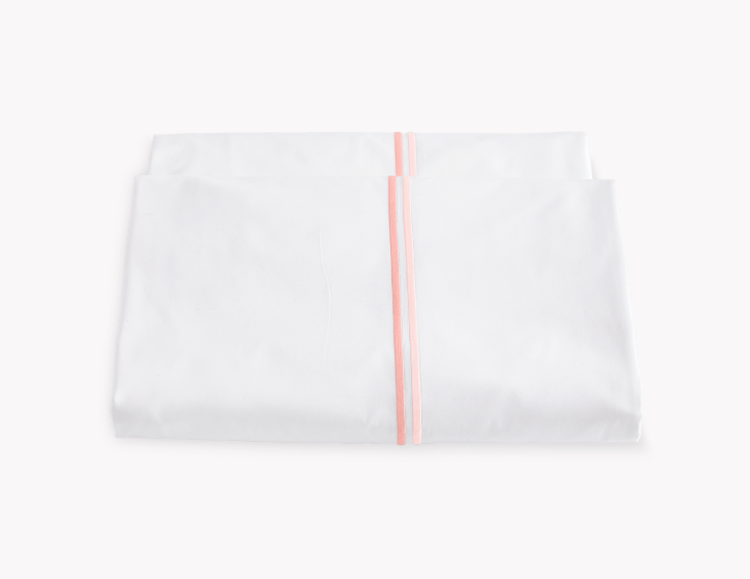 Essex Full/Queen Duvet 90 x 96, 2 in. Flange Pink