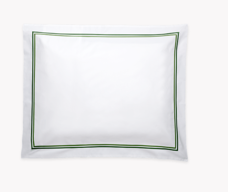 Essex Euro Sham 27 x 27 Green