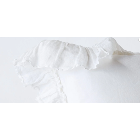 Linen King sham by Bella Notte