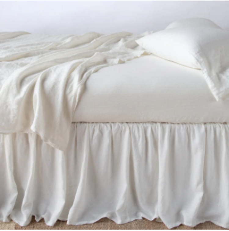 Linen Panel Bed Skirt