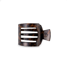 Tortoise Sm Square Flat Hair Clip