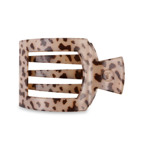 Blonde Tortoise Lg  Square Flat Hair Clip