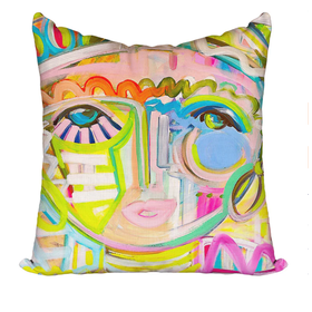 Tropicana Chica 22x22 Outdoor Pillow