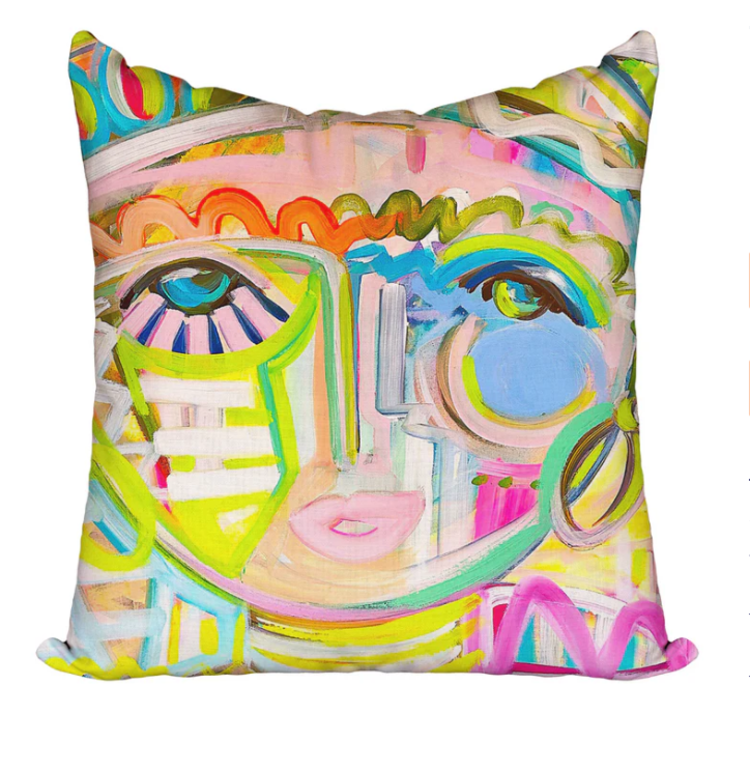 Tropicana Chica 22x22 Outdoor Pillow