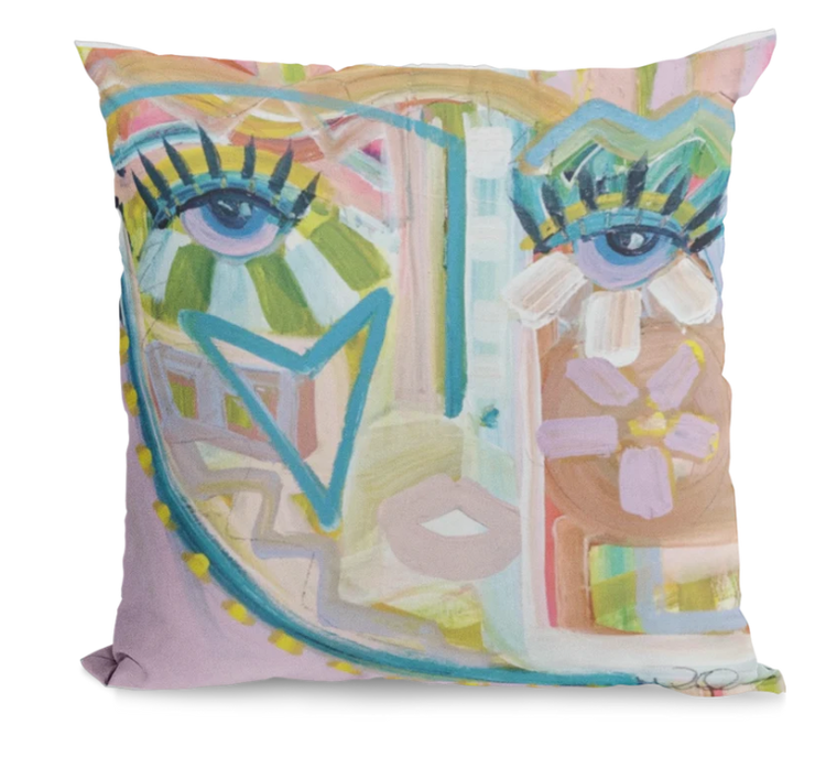 Be Hippie Chica 22x22 Pillow