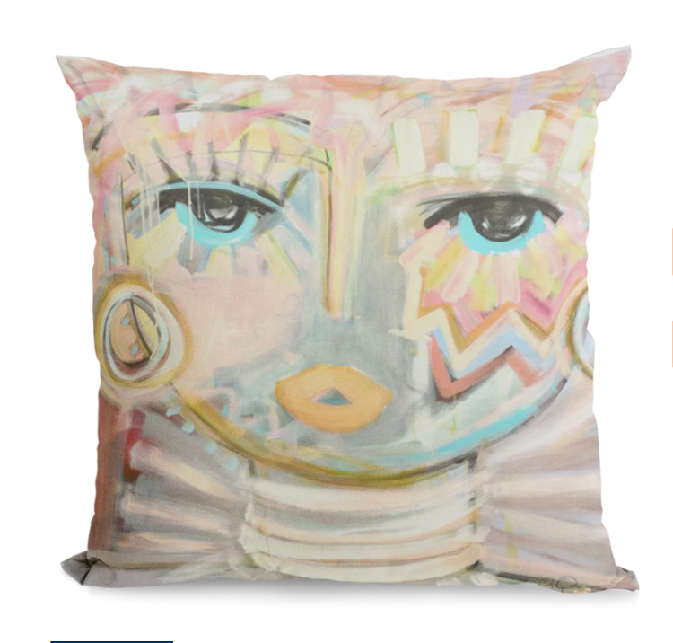 Pretty in Pink 22x22 Pillow