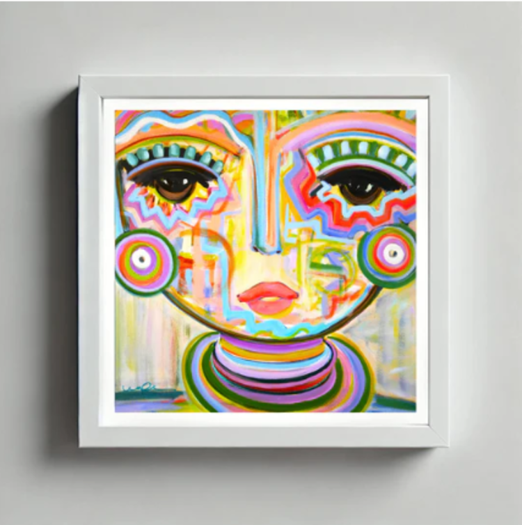 Steele Magnolia Mini 8x8 Art