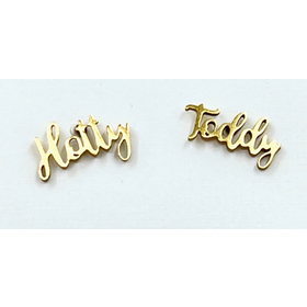 Hotty Toddy Gold Stud Earrings