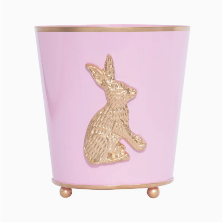 Regency Rabbit Cachepot Lt Pink