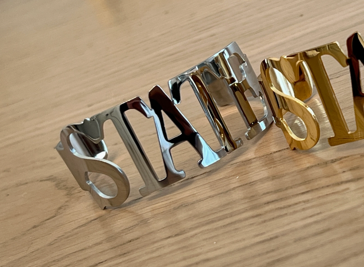 State Cuff Stainless Steel