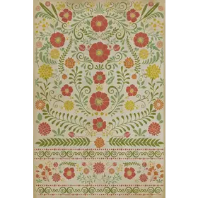 Vinyl Floorcloth 2x3