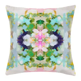 Nantucket Bloom Throw Pillow 22x22