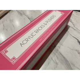 Clear Acrylic Rack & Pushers Set