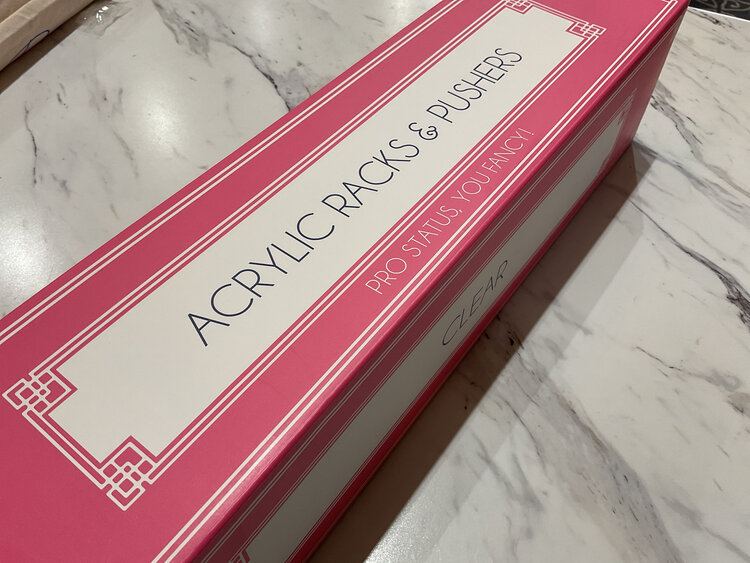 Clear Acrylic Rack & Pushers Set