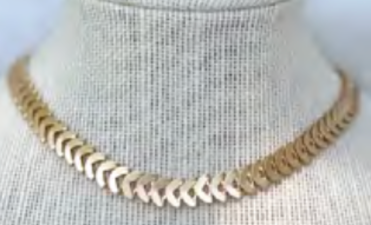 Gold Mermaid Necklace