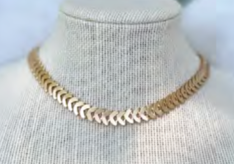 Gold Mermaid Necklace