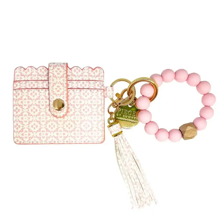 Blush Keychain Wallet