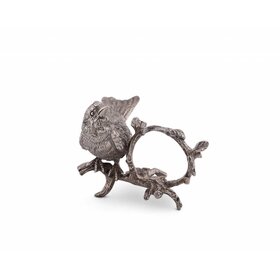 Pewter Song Bird Napkin Ring