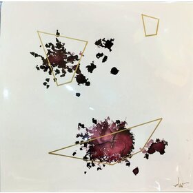 "Geometric" Beth Winterburn Print 8” x 8”