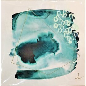 "Ocean" Beth Winterburn Print 8” x 8”