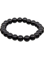 6 - 8 mm Elastic Stone Bracelet - Black Tourmaline