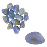 Agate, Blue Lace, Tumbled Stone