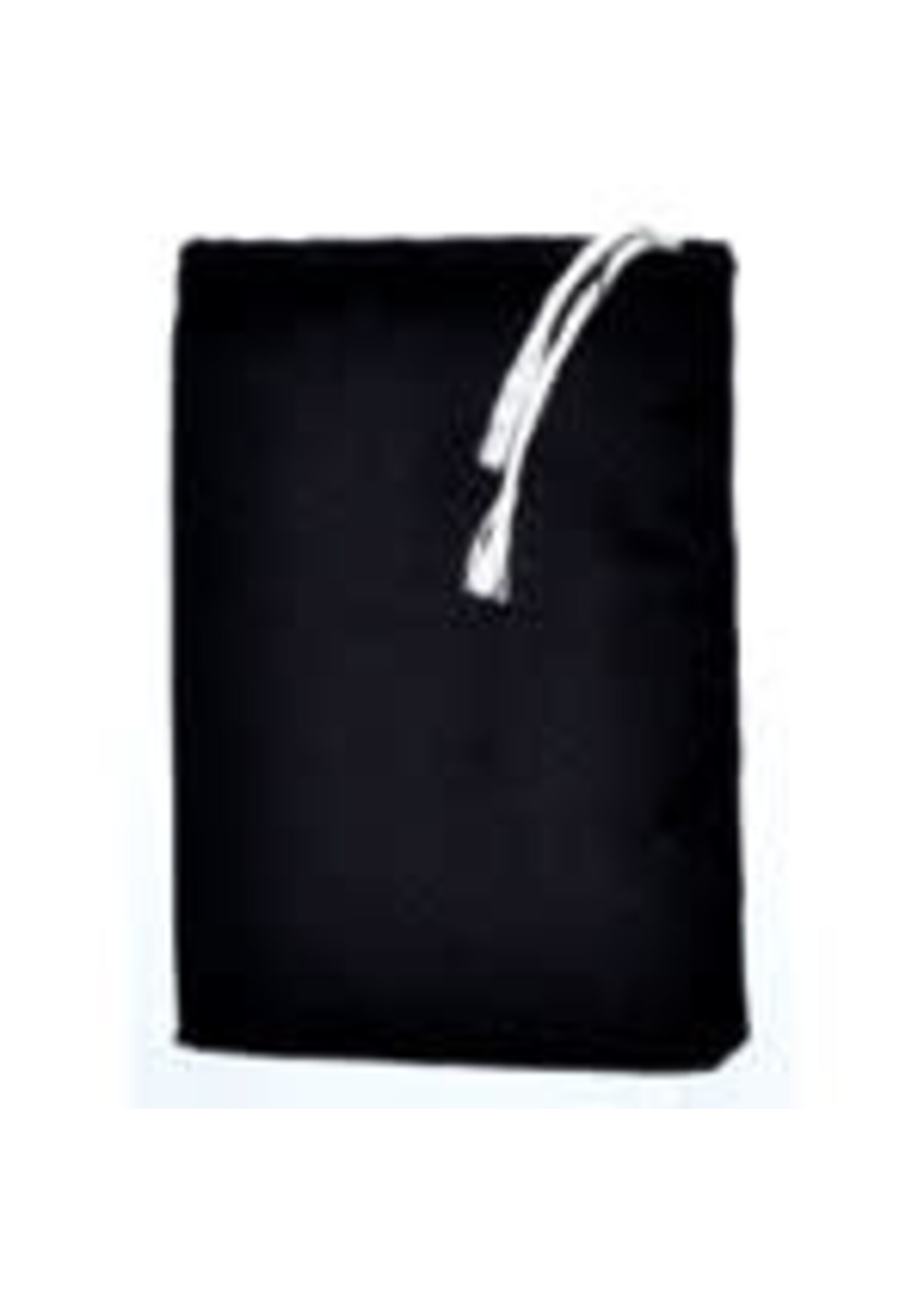 Black Cotton Bag 3" x 4"